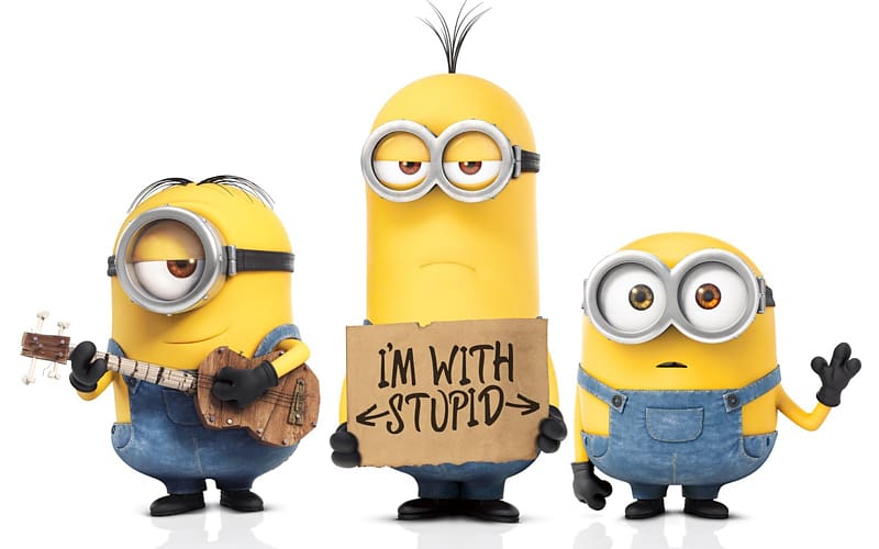 Minions Kevin, Stuart, and Bob, Desktop Dr. Nefario Despicable Me YouTube, minions transparent background PNG clipart