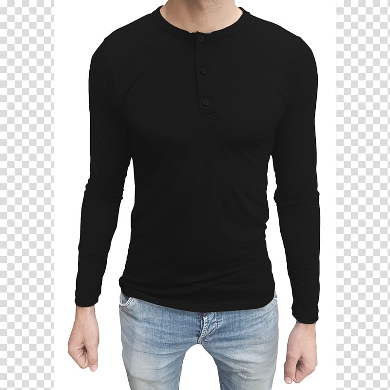 T-shirt Henley shirt Sweater Clothing, T-shirt transparent background PNG clipart