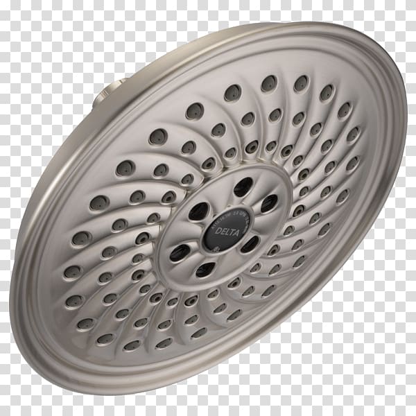 Brushed metal Shower Lowe's Tap The Home Depot, Shower head transparent background PNG clipart