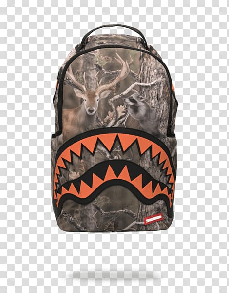 Sprayground Backpack Duffel Bags Zipper, 70 billion dollars transparent background PNG clipart