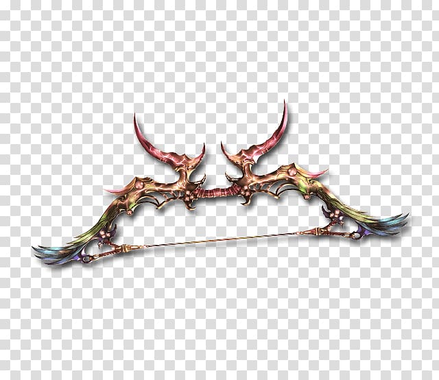 Granblue Fantasy Weapon Bow and arrow, weapon transparent background PNG clipart
