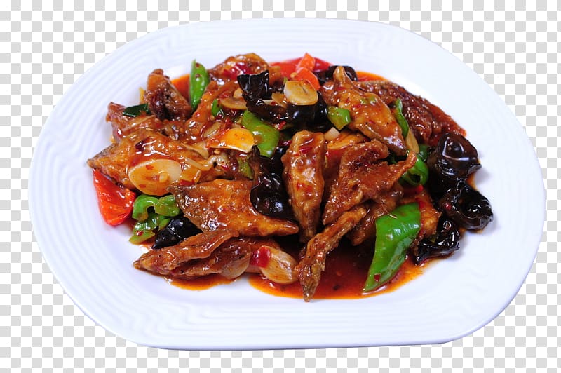 Mongolian beef Venison Ribs Chili con carne Eggplant, Braised eggplant transparent background PNG clipart