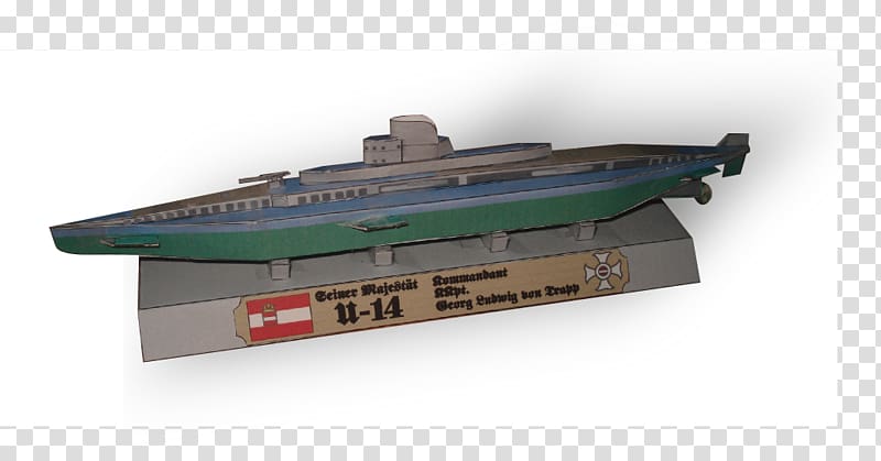 Paper model First World War USS Nautilus (SSN-571) Europe, submarine background transparent background PNG clipart
