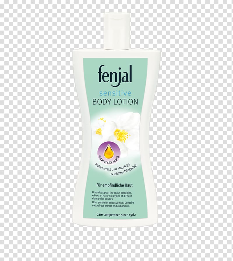 Lotion Fenjal Cream Skin Epidermis, sensitivity transparent background PNG clipart