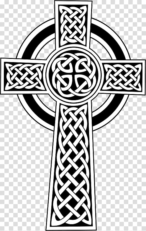 Celtic cross Christian cross Symbol Illustration, christian cross transparent background PNG clipart