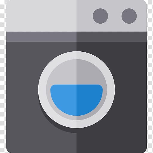 Washing machine Icon, A drum washing machine transparent background PNG clipart