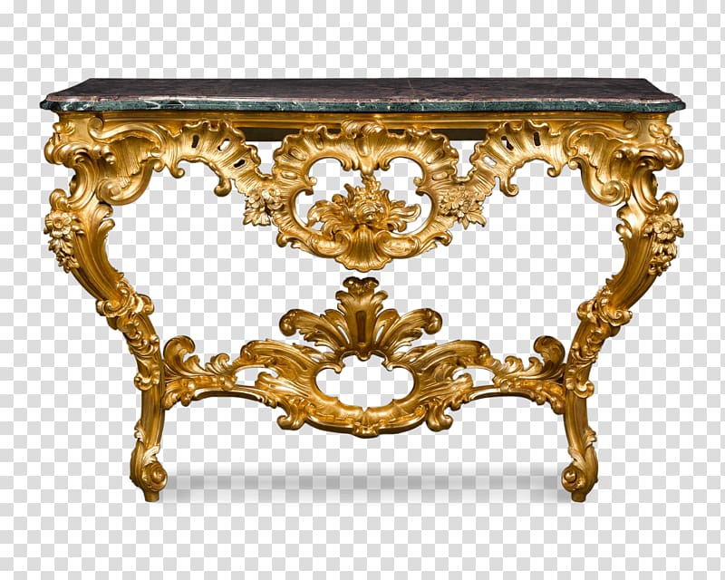Table Antique furniture Louis Quinze, antique tables transparent background PNG clipart