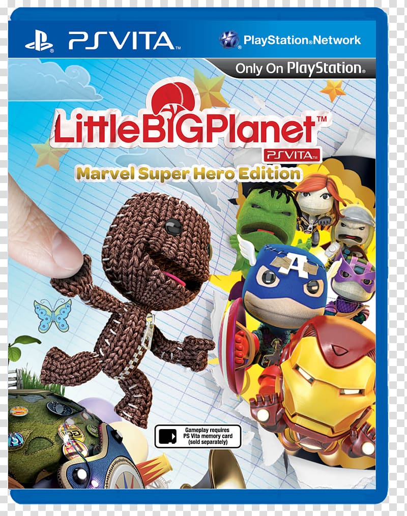 LittleBigPlanet PS Vita PlayStation Lego Marvel Super Heroes, others transparent background PNG clipart