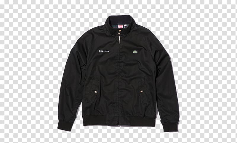 Supreme Lacoste Clothing Streetwear Harrington jacket, jacket transparent background PNG clipart