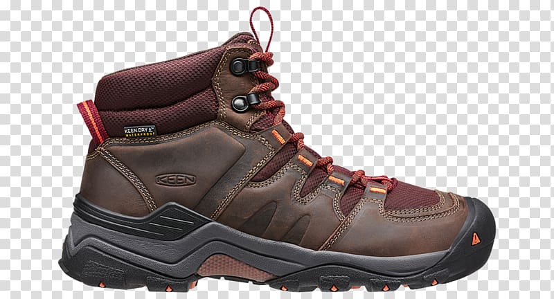 Hiking boot Shoe Footwear Keen, mid transparent background PNG clipart