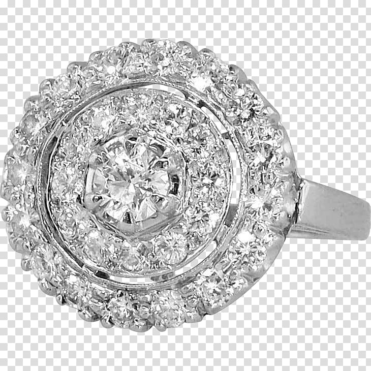 Silver Bling-bling Wedding ring Product design Jewellery, silver transparent background PNG clipart