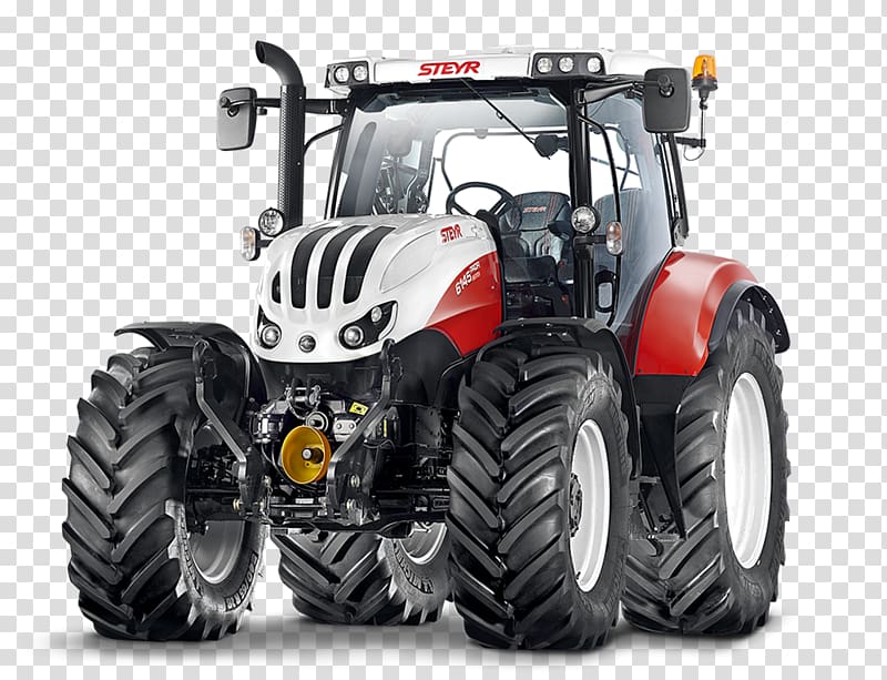 CNH Global Steyr Tractor Agriculture, tractor transparent background PNG clipart