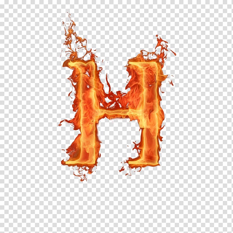 Alphabet Letter Fire Font, fire transparent background PNG clipart