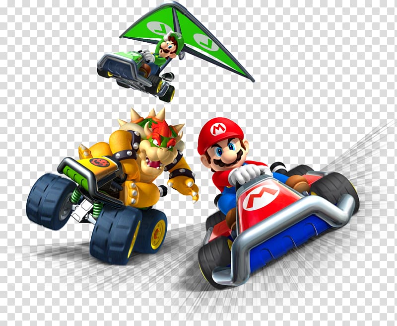 Mario Kart game, Mario Kart 7 Super Mario 3D Land Super Mario Bros. Donkey Kong Mario Kart Wii, Mario Kart transparent background PNG clipart