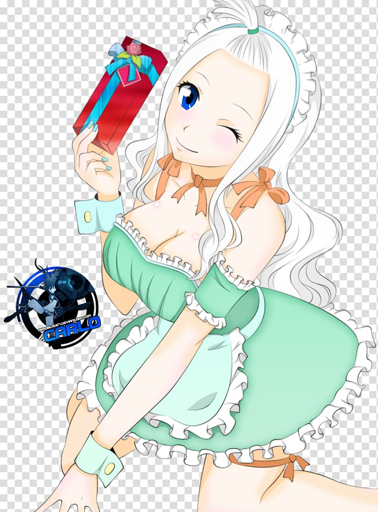 Anime Mirajane Strauss Fairy Tail Laxus Dreyar , Anime transparent background PNG clipart