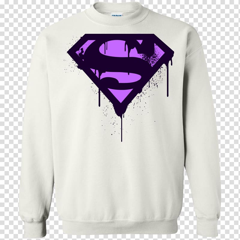 Hoodie T-shirt Sweater Clothing, Purple splatter transparent background PNG clipart