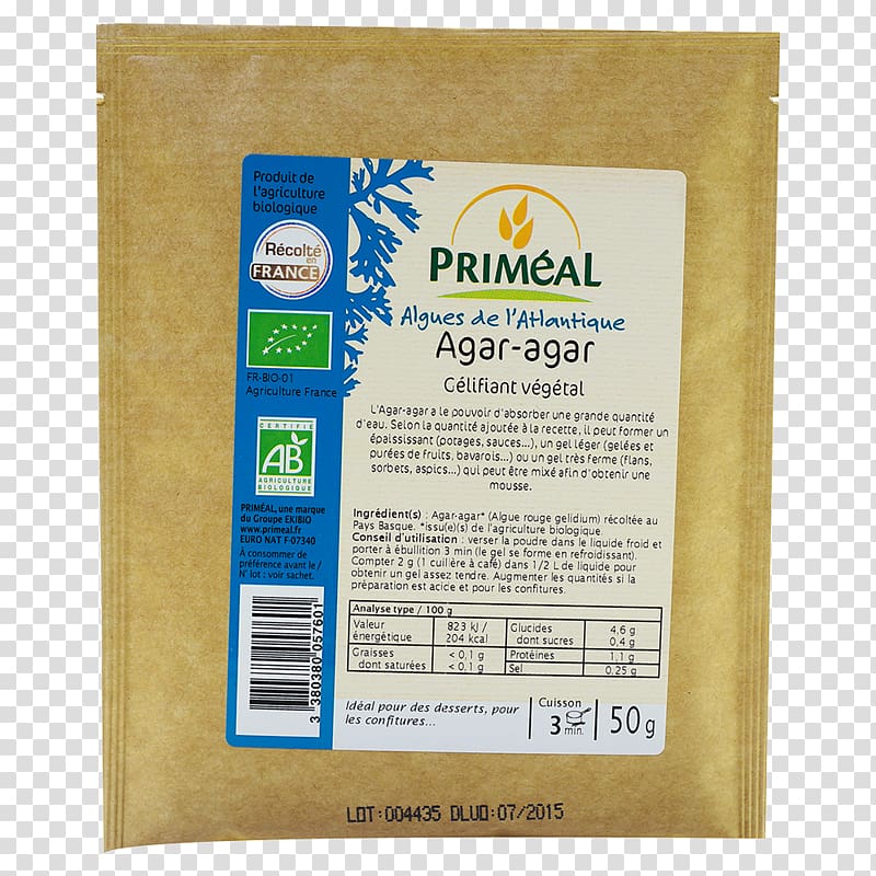 Organic food Agar Geliermittel Algae Powder, wakame transparent background PNG clipart