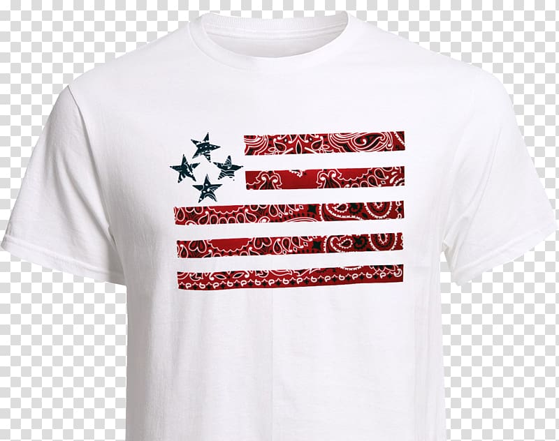 T-shirt Sleeve Bluza Font, american flag Tshirt transparent background PNG clipart