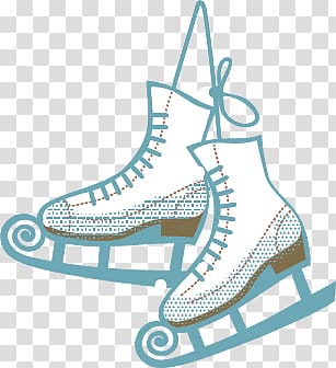 Ice skates transparent background PNG clipart