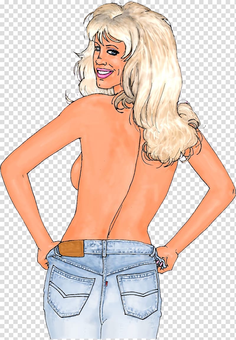 Human hair color Arm Torso, femme transparent background PNG clipart