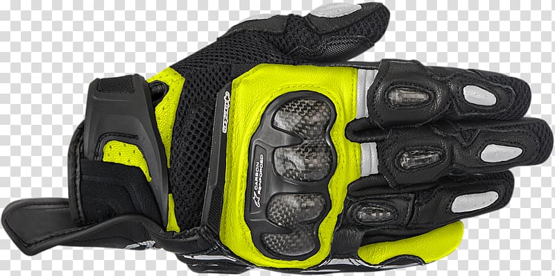 Glove Alpinestars Leather Motorcycle Carbon, motorcycle transparent background PNG clipart