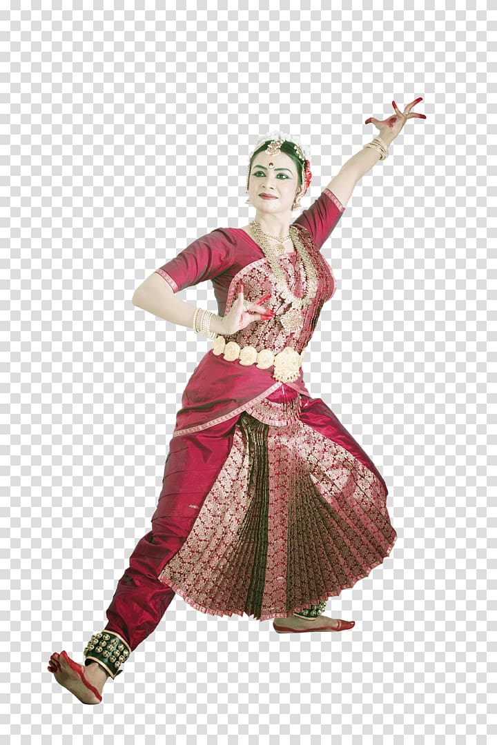 Performing arts Dance Costume Bharatanatyam, bharatnatyam transparent background PNG clipart
