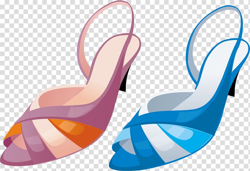 Shoe High-heeled footwear Icon, creative design diagram Ms. heeled sandals transparent background PNG clipart
