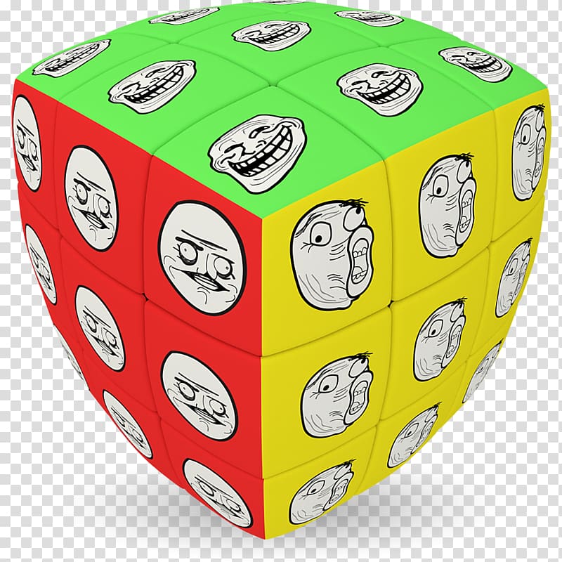 V-Cube 7 Rubik\'s Cube Puzzle Pillow, cube transparent background PNG clipart