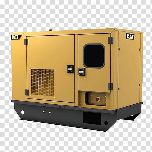 Caterpillar Inc. Diesel generator Electric generator Engine-generator Caterpillar Generators, others transparent background PNG clipart