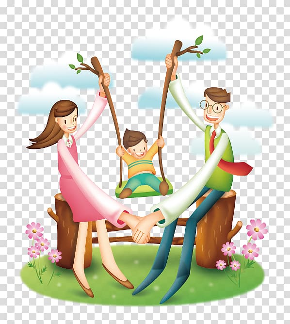 Euclidean Family Day Child, happy family transparent background PNG clipart