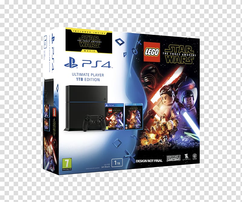 Lego Star Wars: The Force Awakens PlayStation 4 PlayStation 3 Blu-ray disc Video game, sony playstation transparent background PNG clipart