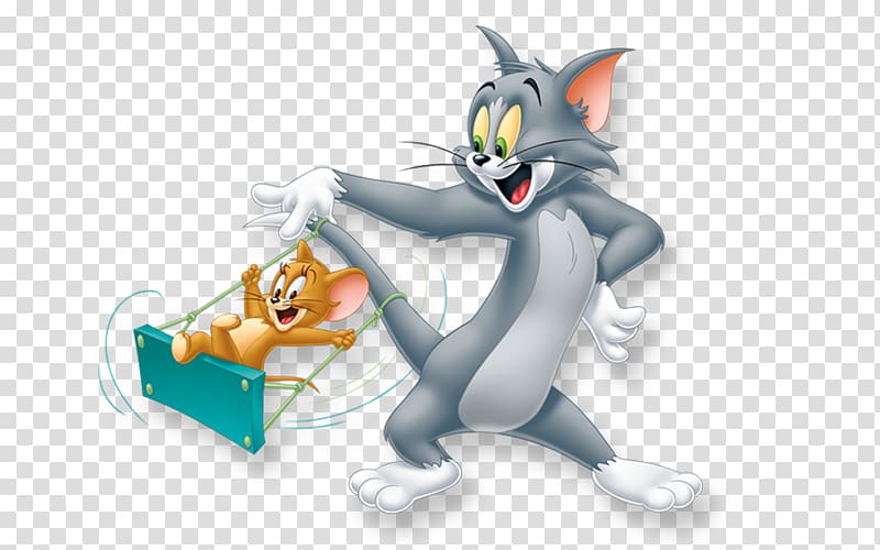 Tom & Jerry illustration, Tom Cat Jerry Mouse Tom and Jerry Desktop , Tom & Jerry transparent background PNG clipart