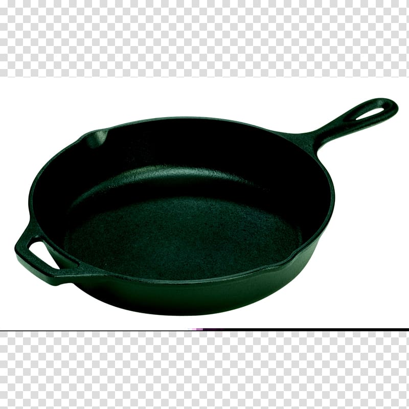 Frying pan Lodge Seasoning Cast-iron cookware, cooking pot transparent background PNG clipart