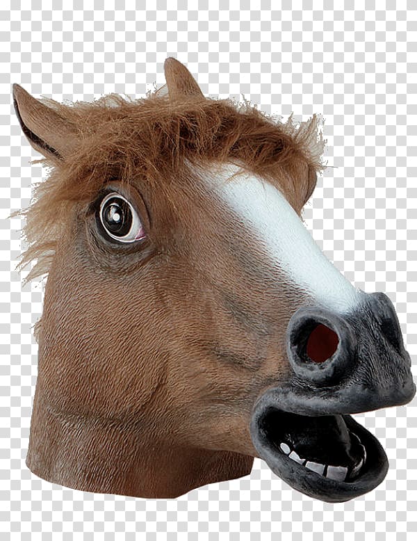 Horse head mask Portable Network Graphics Costume, horse transparent background PNG clipart