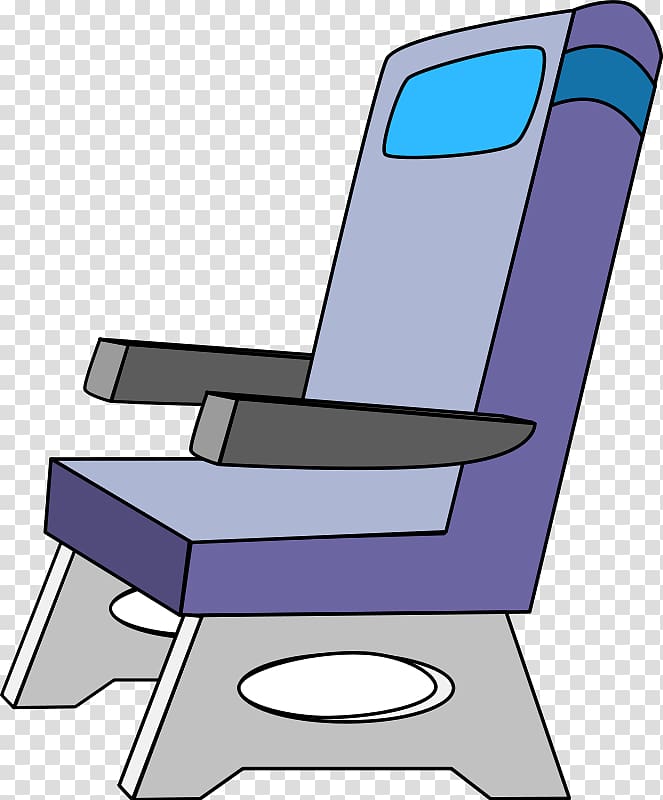 Airplane Airline seat , Cartoon Train Engine transparent background PNG clipart