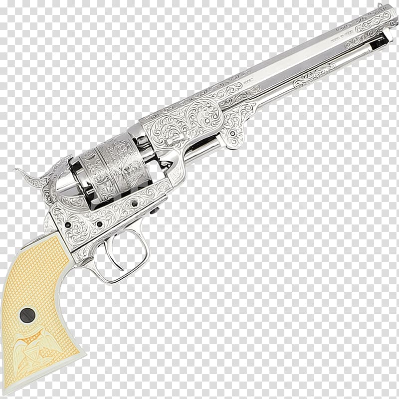 Trigger Colt 1851 Navy Revolver Firearm Colt's Manufacturing Company, western pistol transparent background PNG clipart