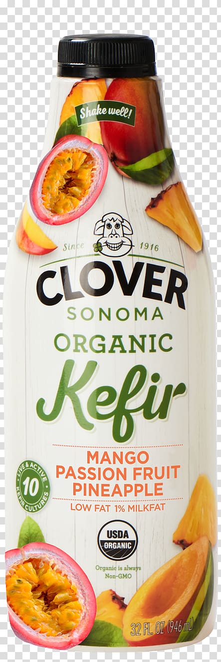 Kefir Tibicos Organic food Vegetarian cuisine Natural foods, mango milk transparent background PNG clipart