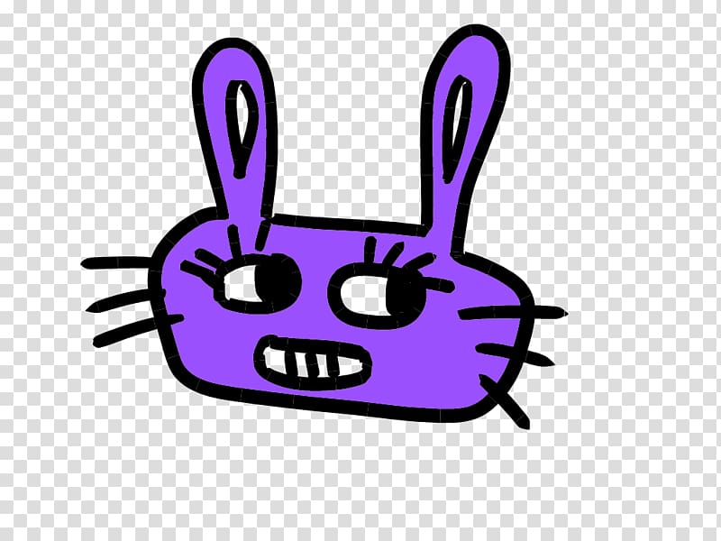 Purple Violet Cartoon Snout , stand out transparent background PNG clipart