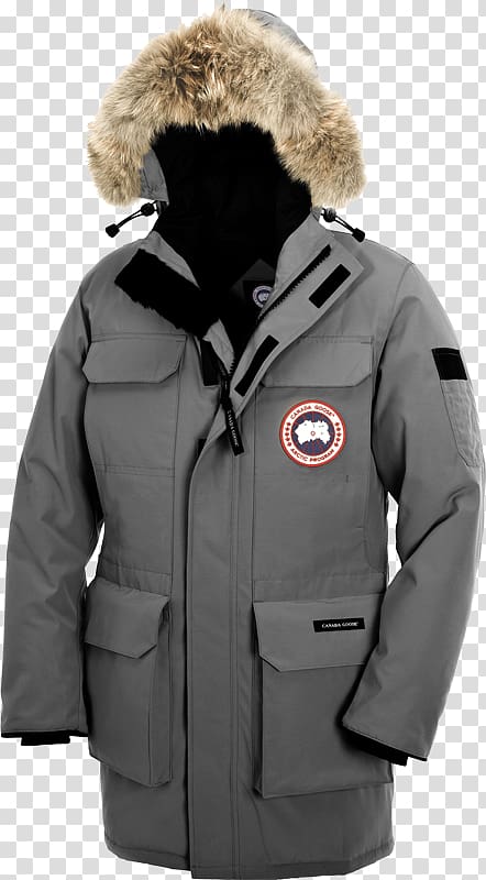 Canada Goose Parka Jacket Coat, Canada transparent background PNG clipart