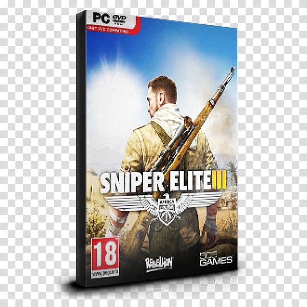 Sniper Elite III Sniper Elite 4 Xbox 360 PlayStation 3, sniper elite transparent background PNG clipart