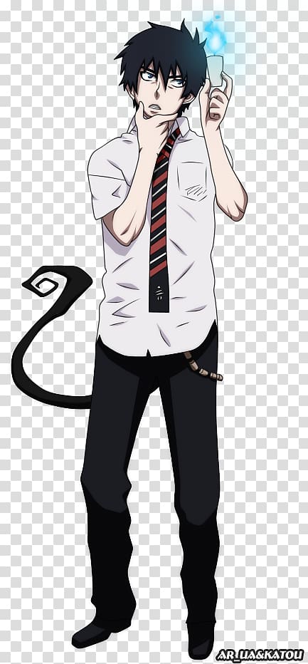 Blue Exorcist Mephistopheles Manga Anime, manga transparent background PNG clipart