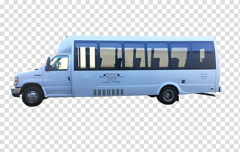 Minibus Compact van Shuttle bus service Vehicle, bus transparent background PNG clipart