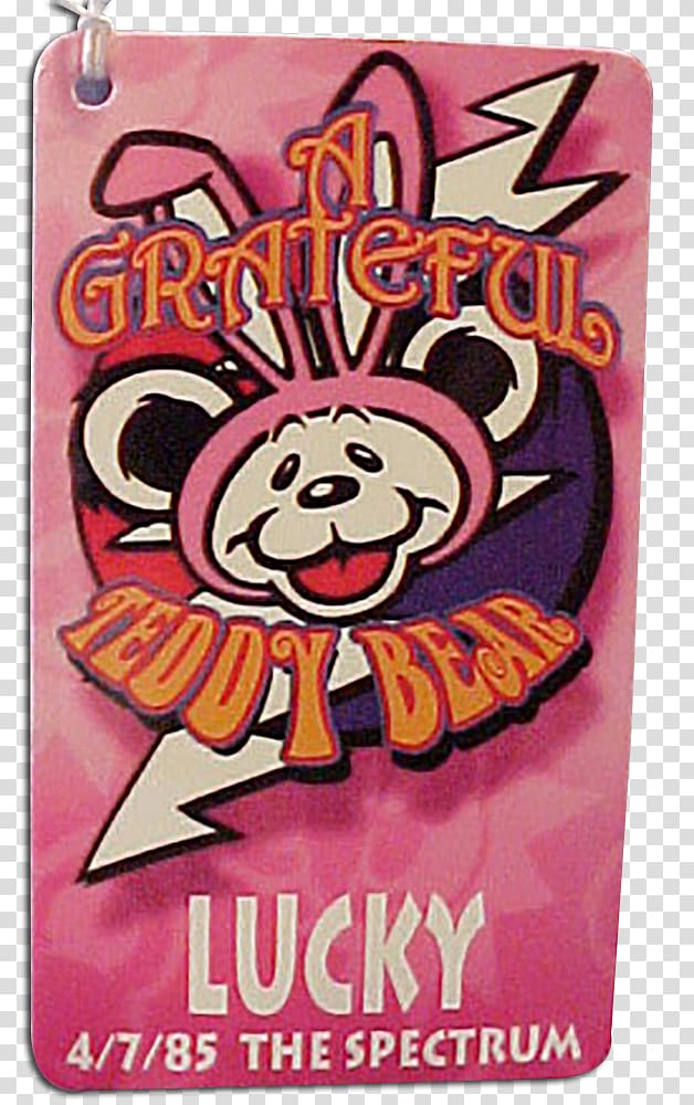 History of the Grateful Dead, Volume One (Bear\'s Choice) Steal Your Face Teddy bear, bear transparent background PNG clipart