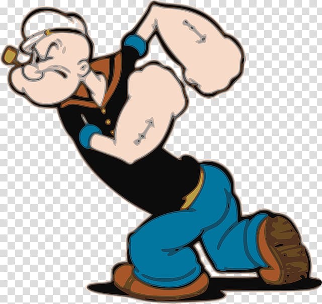 Popeye: Rush for Spinach Poopdeck Pappy Character Sailor, popeye transparent background PNG clipart