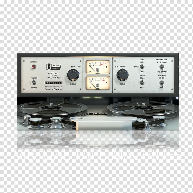 Tape recorder Audio mastering Dynamic range compression Digital recording Audio mixing, virtual machine transparent background PNG clipart