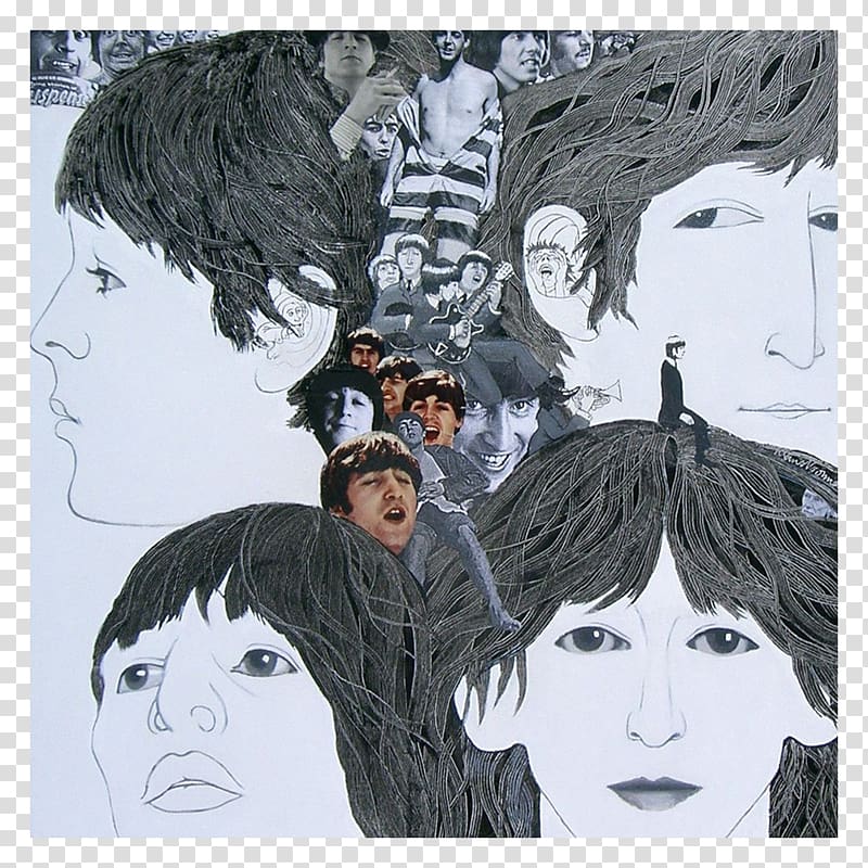 Drawing Revolver The Beatles Ringo, Klaus Voormann transparent background PNG clipart
