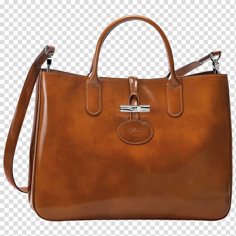 Cognac Tote bag Chesterfield Leather, cognac transparent background PNG clipart