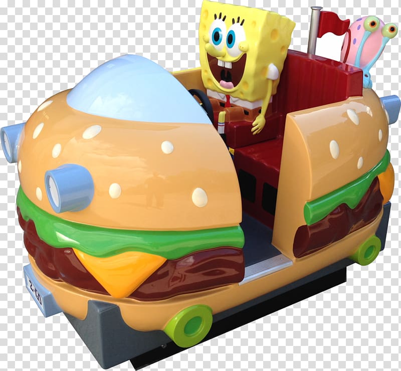 Kiddie ride SpongeBob\'s Boating Bash Gary Children\'s television series Television show, cartoon motion transparent background PNG clipart