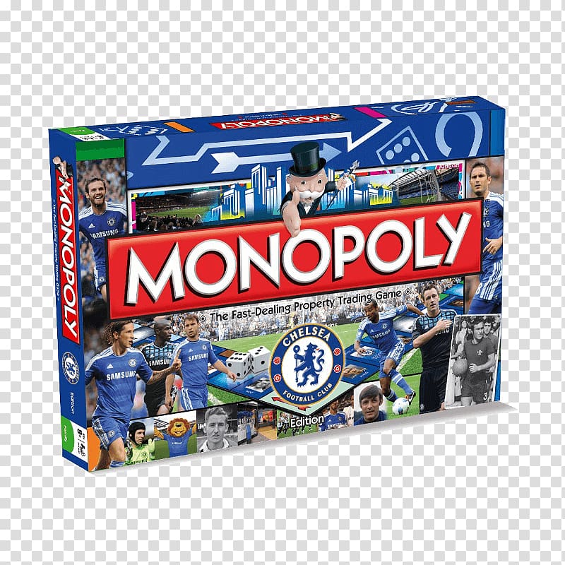 Winning Moves Monopoly Chelsea F.C. Monopoly City Board game, chelsea fc transparent background PNG clipart