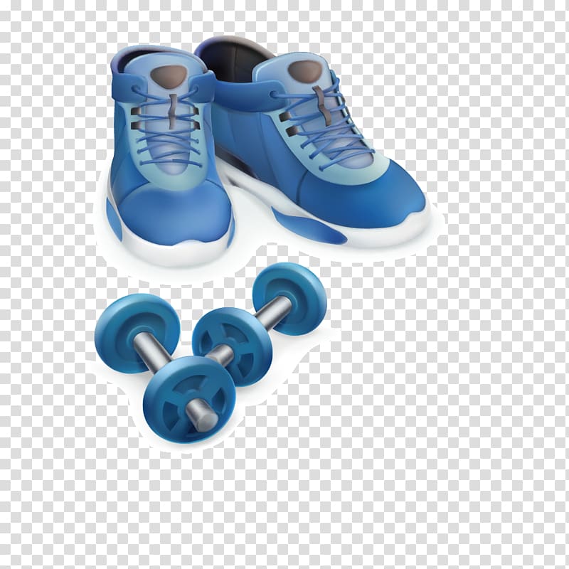 Shoe Sneakers, Dumbbell shoes transparent background PNG clipart